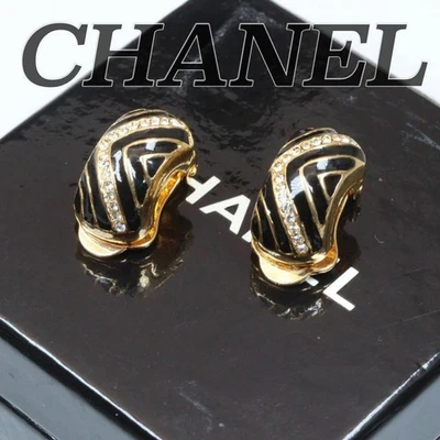 Gebrauchte CHANEL CHANEL Ohrringe Gold 4019 - Bild 1 von 4