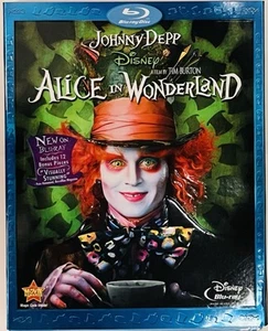 Alice in Wonderland (Blu-ray, 2010) - New and Sealed - Picture 1 of 2