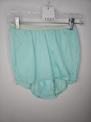 De colección Vantees By Vanity Fair Tricot Pillowtab Aqua Transparente Bragas Talla Mediana Foto 1 de 4