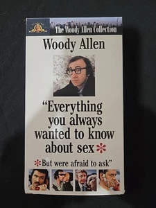 "EVERYTHING YOU ALWAYS WANTED TO KNOW ABOUT SEX* BUT WERE AFRAID TO ASK" VHS (O1 - Picture 1 of 4