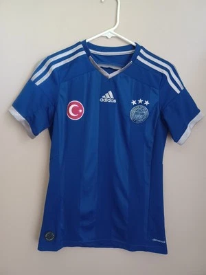 Camiseta de fútbol Adidas 2014/2015 Fenerbahce Third azul adulto talla XS rara Foto 1 de 4