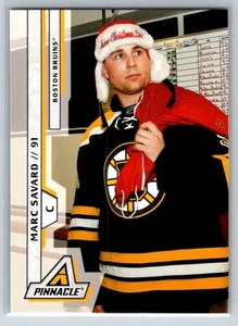 2010-11 Panini Pinnacle #186 Marc Savard Boston Bruins - Picture 1 of 2