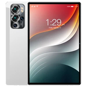 Silver US Plug Tablet 6GB+128GB 10.1in 1960*1080 High-Clear Android13 4G Cal WAS - Picture 1 of 9