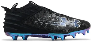 Under Armour Blur 2 MC Suede (Size 12) Black/Mod Grey" Men's Football Cleats - Picture 1 of 6