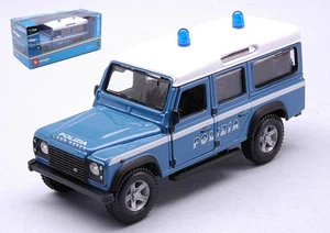 BBURAGO BU01526 LAND ROVER DEFENDER LWB POLIZIA 1:32 Modellino - Foto 1 di 1