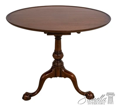 69333: KITTINGER CW-70 Colonial Williamsburg Tilt Top Table - Image 1 of 4