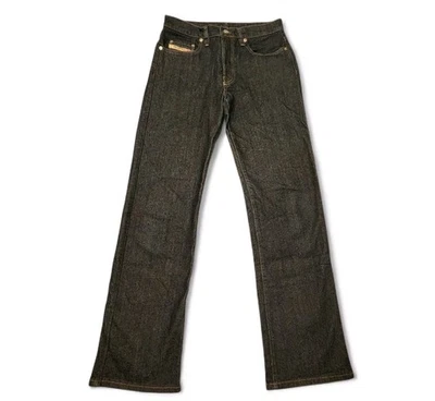 Y2K Diesel Industry Jeans Low Rise Straight Leg Dark Wash Denim Womens Size 29  - Image 1 of 4