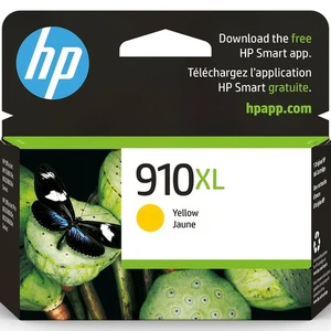 HP 910XL żółty wysokowydajny wkład atramentowy drukuje do 825 stron (3YL64AN # 140) - Zdjęcie 1 z 8