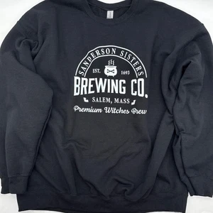 Sanderson Sisters Brewing Co Crewneck Sweatshirt Halloween Salem Witches Brew 2X - Picture 1 of 7