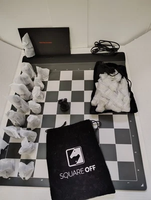 Play Chess Over Internet! Square Off Pro Rollable e-Chess Board +Set, Excellent! - Image 1 of 4