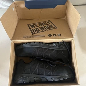 Men's NAUTILUS STEEL TOE black Work Shoes N2113 sz 9.5 safety Spark EH BRAND NEW - Picture 1 of 7