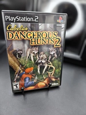 Cabela's Dangerous Hunts 2 / PlayStation 2 PS2 / CIB W Reg Card/ Tested / Read  - Image 1 of 4