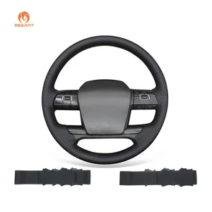 Cubierta del volante MEWANT HÁGALO USTED MISMO puntada a mano para Volvo VNL VNR FM FH 2017-2025 - Imagen 1 de 9