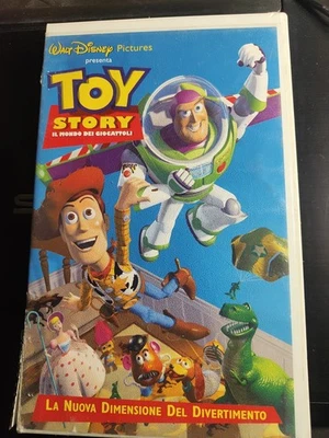 TOY STORY IL MONDO DEI GIOCATTOLI (1996) VHS ORIGINALE - OLOGRAMMA DA COLLEZIONE - Immagine 1 di 3