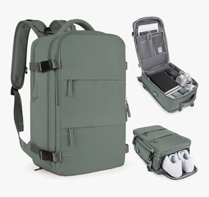 Travel Backpack for Women Men Airline Approved Carry on Backpack Flight Approved - Picture 1 of 9