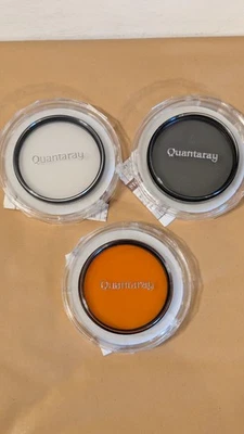 Quantaray 55mm UV, YA2 & P.L Filter Set New In Box - Image 1 of 4