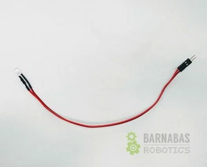 10 piezas LED de colores de 5 mm 3V-5V con resistencia incorporada conectores macho de 2 pines de 0,1" - Imagen 1 de 3