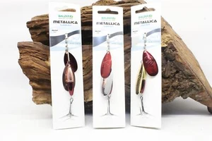 Balzer Colonel Metallica Doppelspinner Rot Silber Gold Rot Kupfer 14g Spinner - Picture 1 of 4