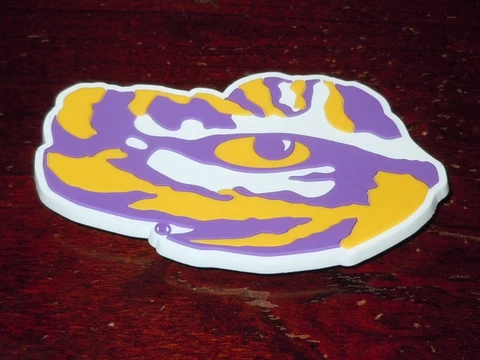 NCAA Vintage LSU TIGERS Louisiana St SEC Large 3D RUBBER MAGNET Standings Board Cover