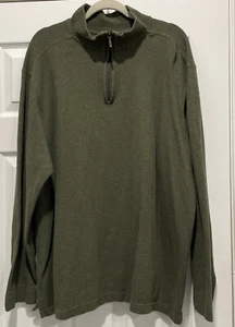 Covington Green Sweater Size XXL Half Zipped - Picture 1 of 11