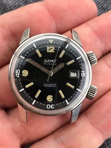 Rare Diver Compressor Camy Original Dial Sub Vintage Watch - Bild 1 von 12
