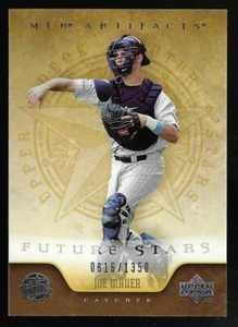 2005 UD Artifacts Joe Mauer Twins Rookie 0616/1350 - Picture 1 of 1