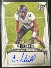 2023 Leaf Draft Cameron Mitchell Auto Rookie Northwestern/Browns #BA-CM1
