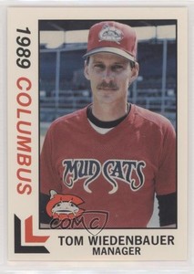 1989 Best Columbus Mudcats Tom Wiedenbauer #8