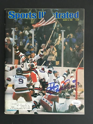 JACK O'CALLAHAN AUTO'D MAR 3, 1980  SPORTS ILLUSTRATED  JSA - Image 1 of 3