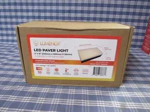 Lumengy Paver Light 4"x8"- IP67 50 Lumens (New) FAST FREE SHIPPING - Picture 1 of 9