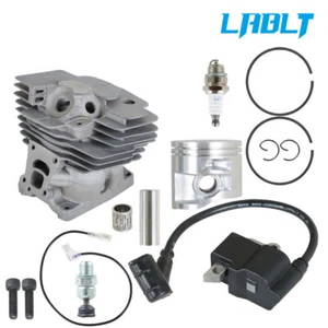 LABLT Kit cilindro 47 mm per Stihl MS362 MS362C 1140 020 1200 W/bobina di accensione - Foto 1 di 9