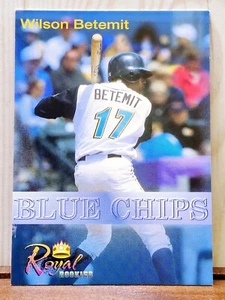 🔥 Wilson Betemit Blue Chips 2001 Royal Rookies Baseball Atlanta Braves #BC-03 - Picture 1 of 2