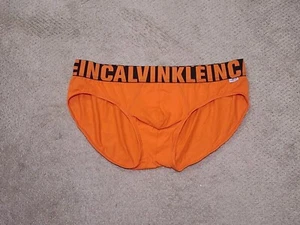 Calvin Klein X Orange Men's Brief Underwear NWOT Size XL - Picture 1 of 4