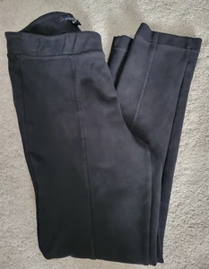 Pantalone donna Andrew Marc ecopelle scamosciato pull on taglia M/M nero - Foto 1 di 6