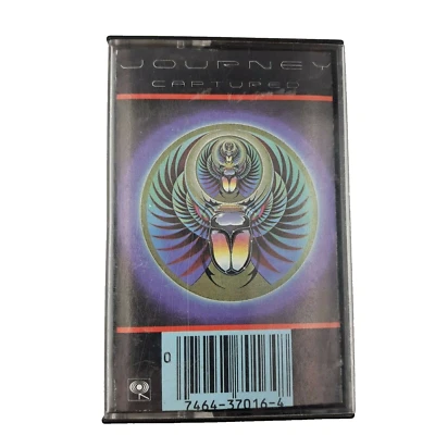 Journey Captured Cassette Tape Columbia Records/CBS 1981 17 Songs 2 Record In 1  - Image 1 of 4