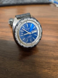 Vintage LeGant World Timer Watch 17 Jewel Automatic Day-Date model Serviced - Picture 1 of 6