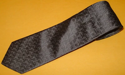 JOHN VARVATOS GREY/LIGHT GREY PAISLEY TIE - TIES - NECK TIES - DESIGNER TIE. - Image 1 of 4