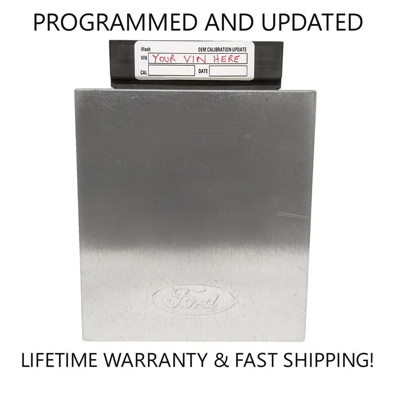 F75F-12A650-ACD 1997 Ford Expedition 5.4L ECM Engine Computer ECU MLC-211 - Image 1 of 1