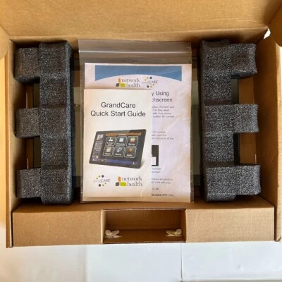 Grand Care Monitor Remote Living 17" Screen Black Multi USB With Charger OG Box - Image 1 of 4