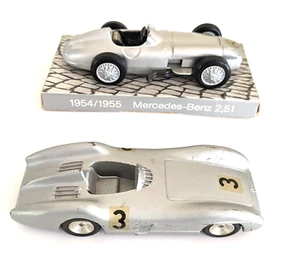 Lot of 2 Model Vintage Mercedes Formula Racing Cars, Marklin & Cursor Models - Picture 1 of 9