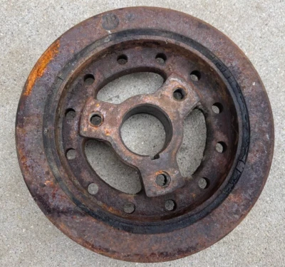FORD THUNDERBIRD GALAXIE CRANK SHAFT HARMONIC BALANCER DAMPER PULLEY 1960-1964 - Image 1 of 4