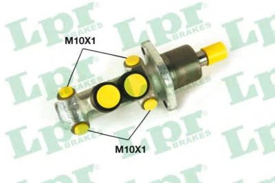 Cilindro Maestro Freno - Pompa Freni Lpr Skoda Favorit Felicia Vw Caddy - Immagine 1 di 2