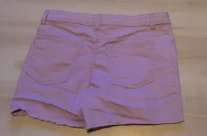 Pantalones cortos de mezclilla Wonder Nation para niñas talla 18 púrpura claro púrpura - Imagen 1 de 5