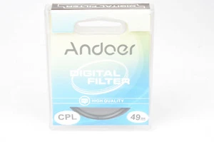 49mm Circular Polariser Filter by Andoer - Picture 1 of 3