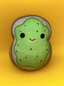"Almohada de felpa SINCLAIR The Avocate Toast SQUISHMALLOW verde y tostado 6""" - Imagen 1 de 8