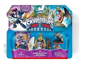 New Skylanders TRAP TEAM Mirror of Mystery Adventure Level Pack Game Toys
