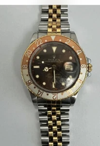 Rolex Root Beer Gmt Master-16753 Vintage 40mm  Watch Ref#16570 - Picture 1 of 6