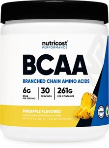 Nutricost BCAA 2:1:1 polvo (piña) 30 porciones - 6G por porción - Imagen 1 de 5