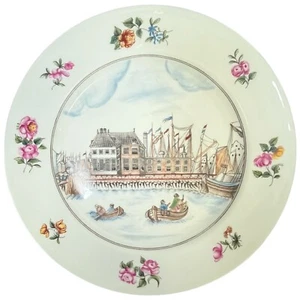Vintage Limoges France CH Field MMA Metropolitan Repro Chinese Trade Plate 9" - Picture 1 of 4
