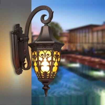 Glass Wall Lighting Outdoor Wall Light Garden Wall Lamp Home Balcony Wall Lights - Image 1 of 4
